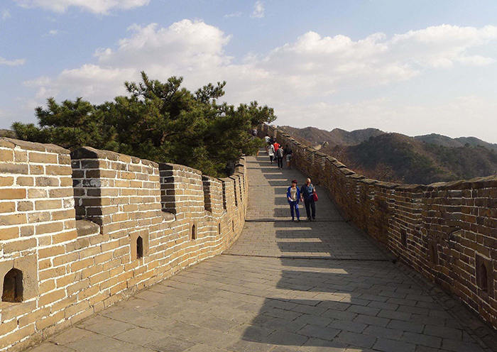Großen Mauer von Mutianyu