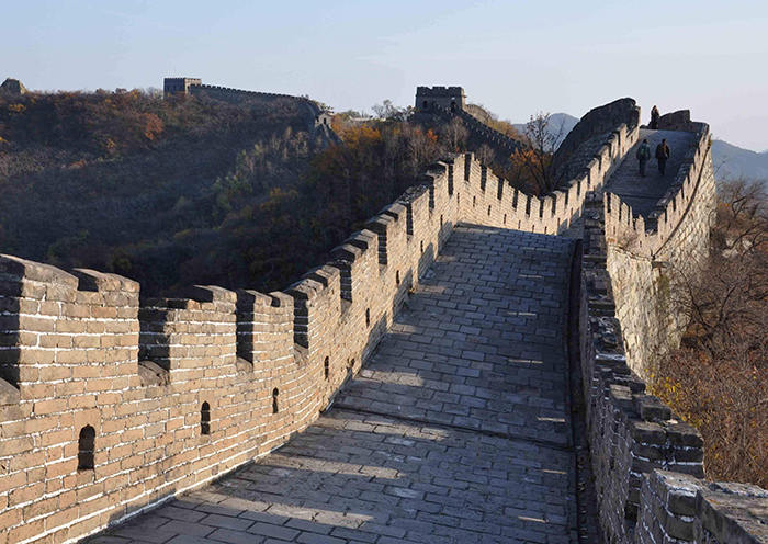 Großen Mauer von Mutianyu