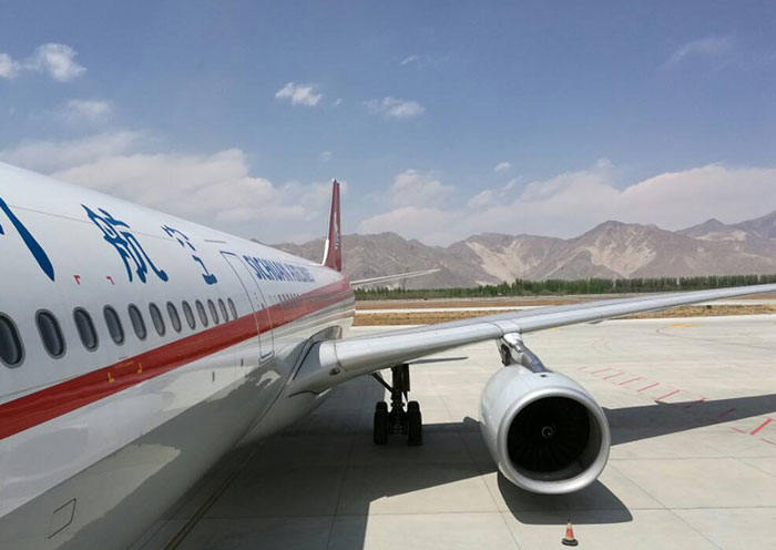 Die Top 5-Flughäfen in Tibet