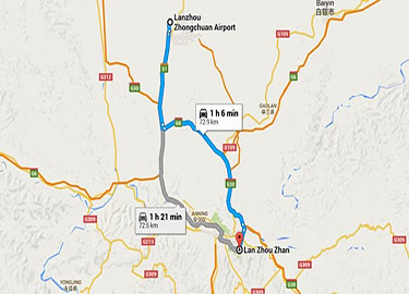 Anleitung für Zugreise von Lanzhou nach Lhasa